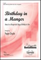 Birthday in a Manger SATB choral sheet music cover